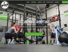 Tablet Screenshot of crossfitalllevels.com